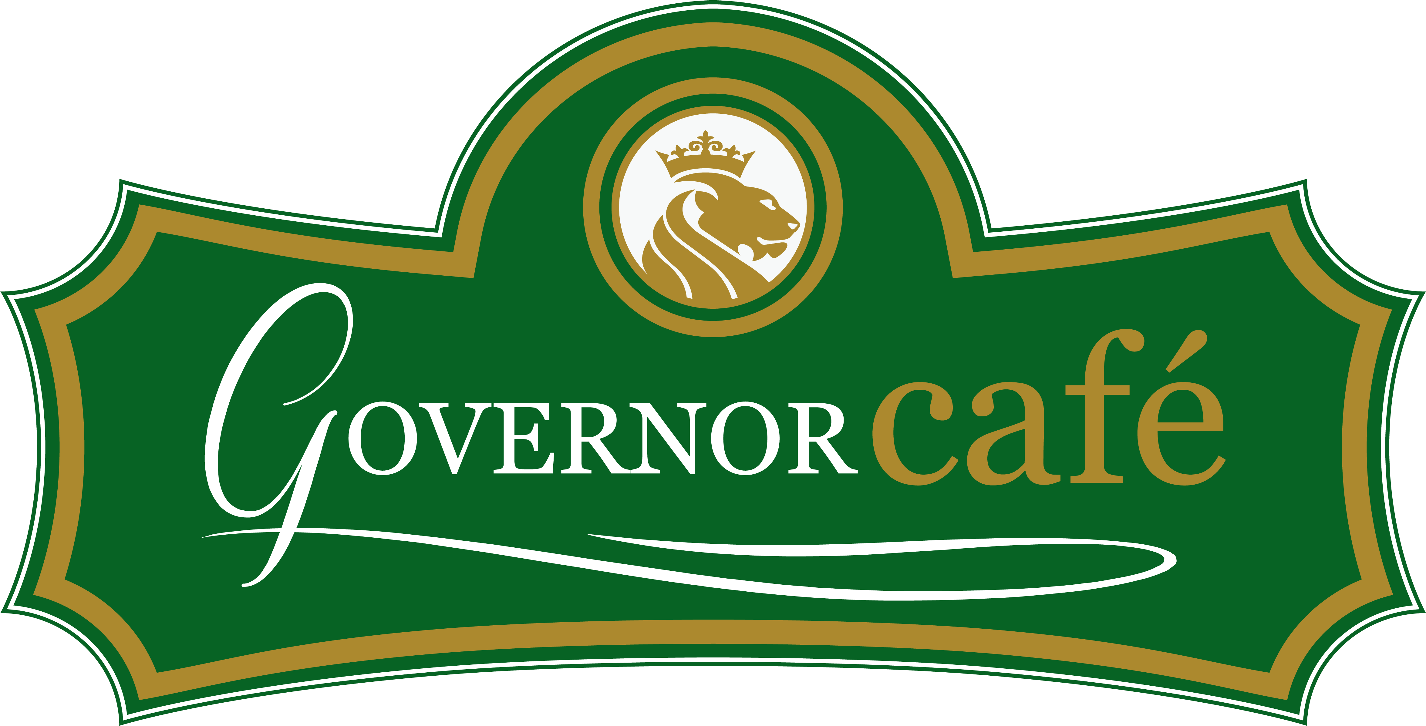 Governor Cafe Logo - Purp And Yellow (4806x2516)