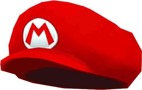 Mario Hat Png - Transparent Background Mario Hat Transparent - (484x306 ...