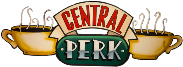 Couch Clipart Central Perk - Friends Central Perk Logo (640x480)