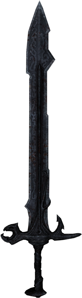 Elven Longsword - Skyrim Eduj - (1000x1000) Png Clipart Download