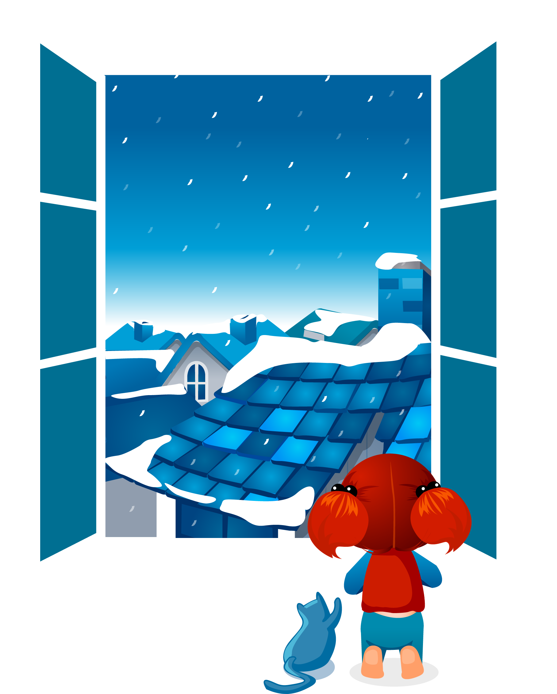 Window Snow Stock Photography Clip Art - Window Snow Clip Art ...