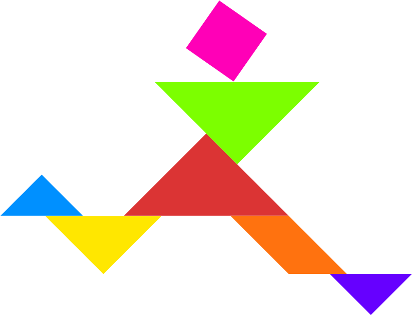 Clipart - Tangram - Gif De Tangram Png - (800x800) Png Clipart Download