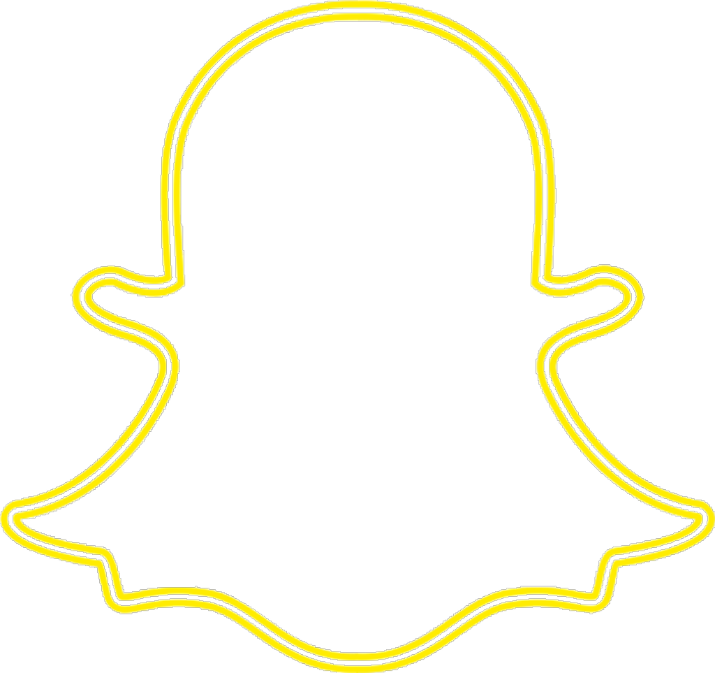 Snapchat Sticker - Cute Snapchat Logo Png, Transparent Png - kindpng