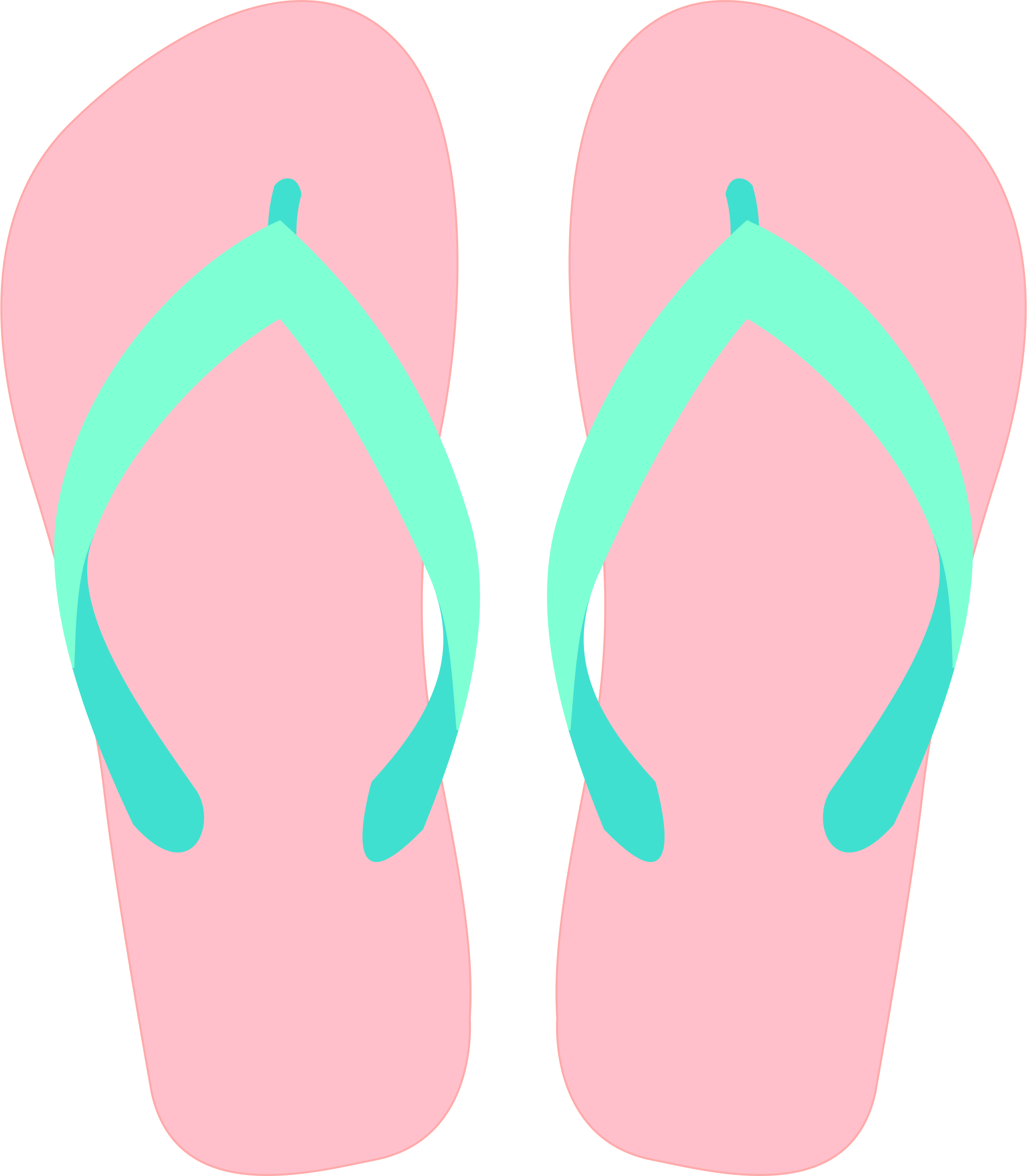 Freeclip Art Flip Flop - Flip Flop Clipart Png - (2096x2400) Png ...