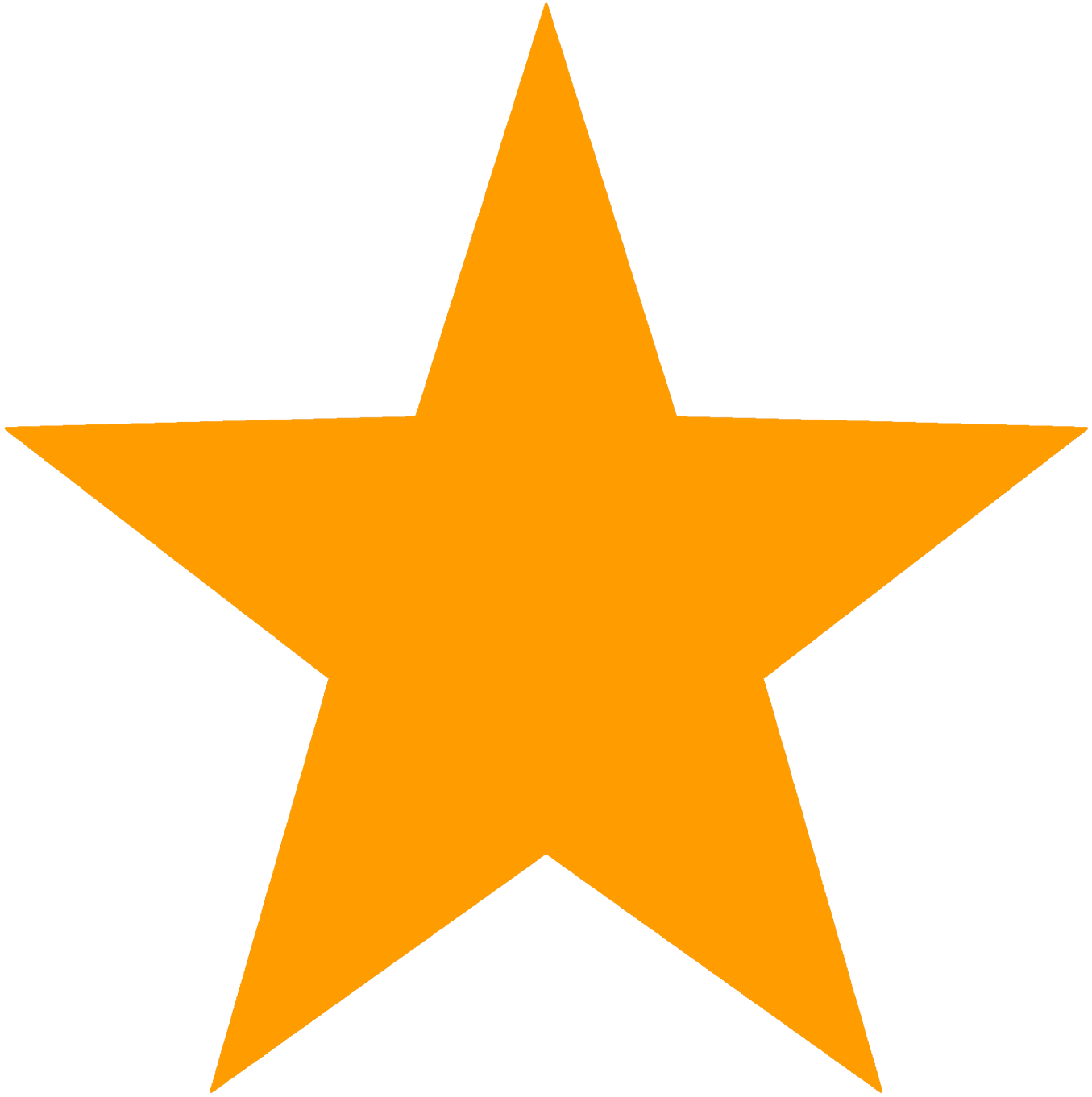 Red Star Template - Star Yellow (1476x1476)