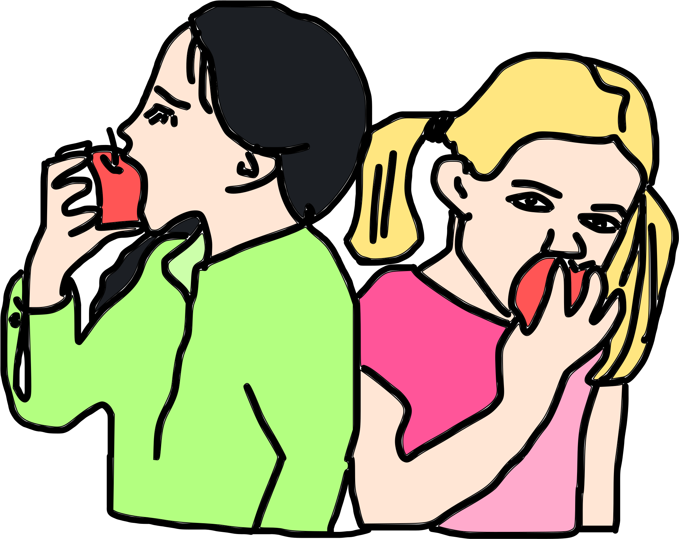 She s eating an apple. Кусается клипарт. Кусает яблоко cartoon. Человек кусает яблоко рисунок. Стоя ест рисунок.