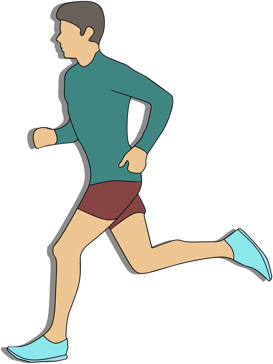 Running Cartoon 29, - Kakaotalk - (1280x1280) Png Clipart Download