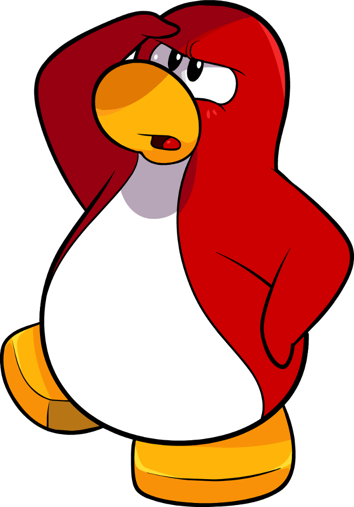Club Penguin Clip Art - Club Penguin Red Penguin (700x1001)