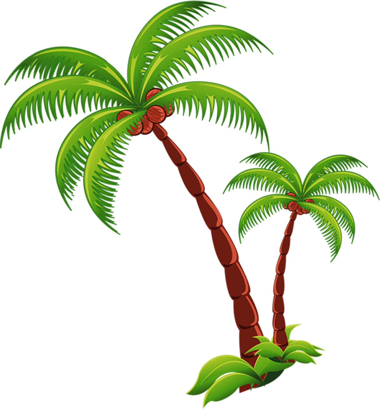 Coconut Beach Computer File - Coconut Tree Logo Png - (1218x1316) Png