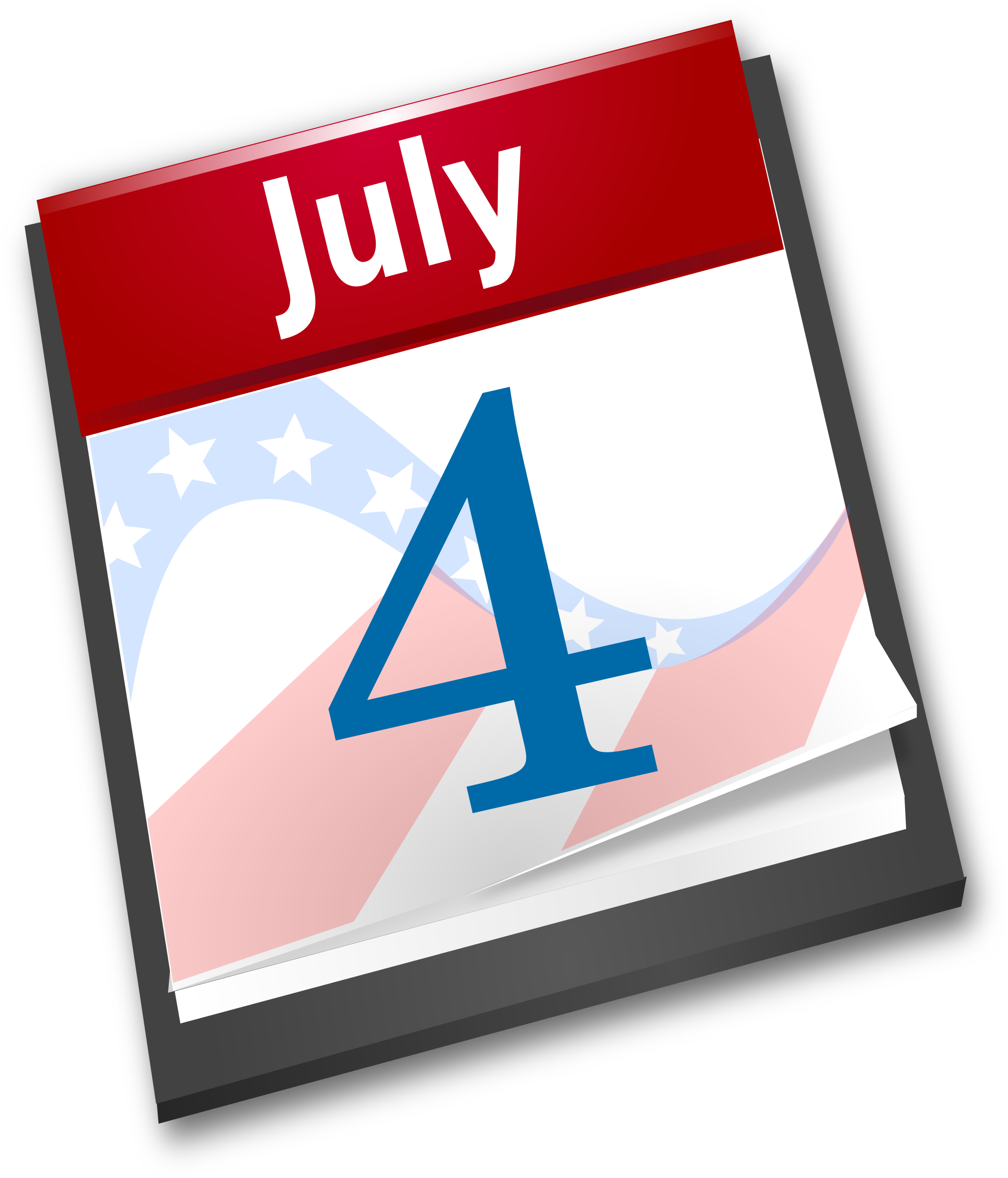 Big Image - Fourth Of July Calendar (2049x2400)