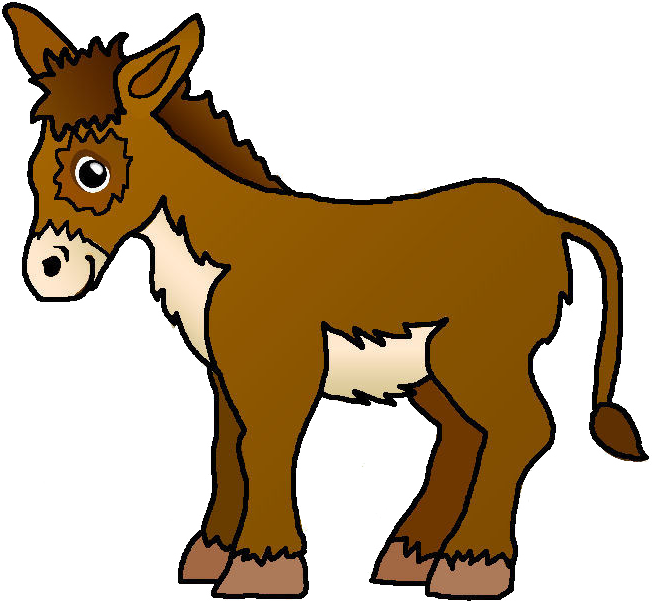 Free Donkey Clipart Pictures Illustrations Clip Art - Mule Clipart (652x603)