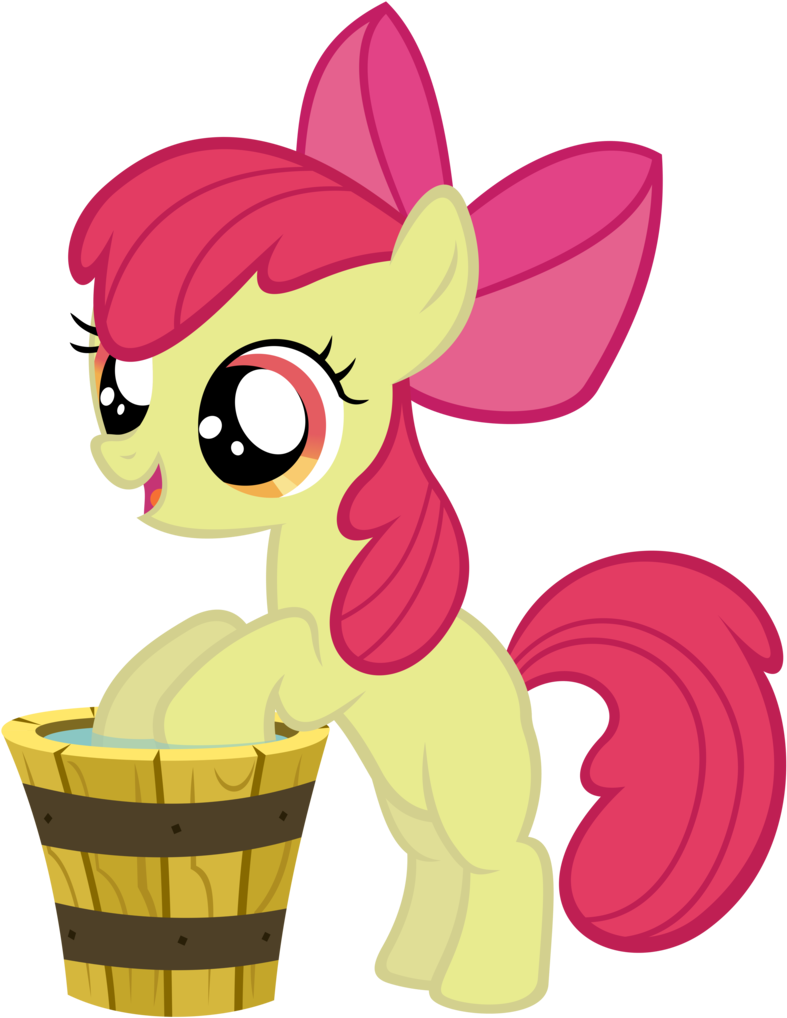 Apple Bloom, Artist - Splashy Splashy - (793x1024) Png Clipart Download