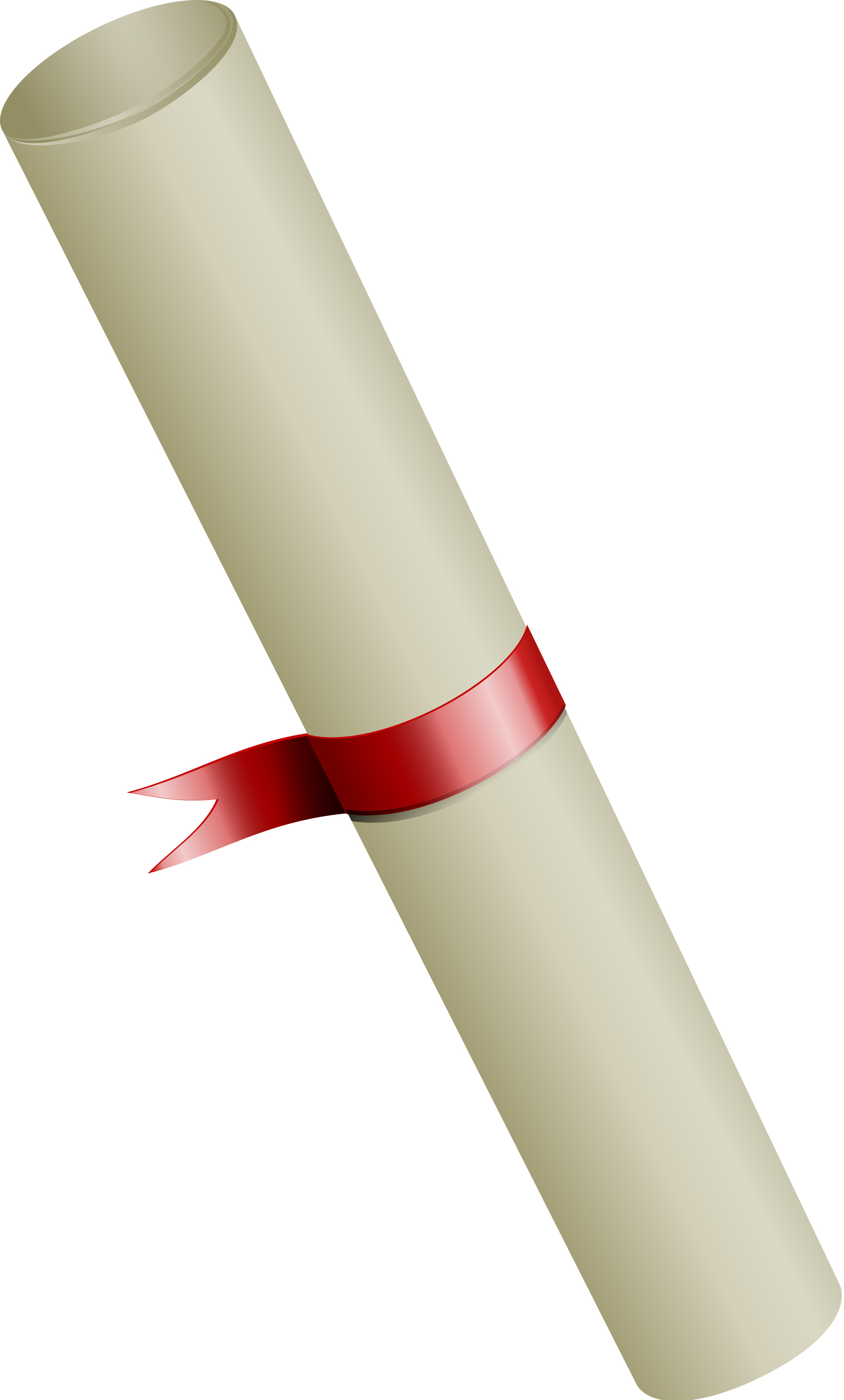 diploma rolled up clipart