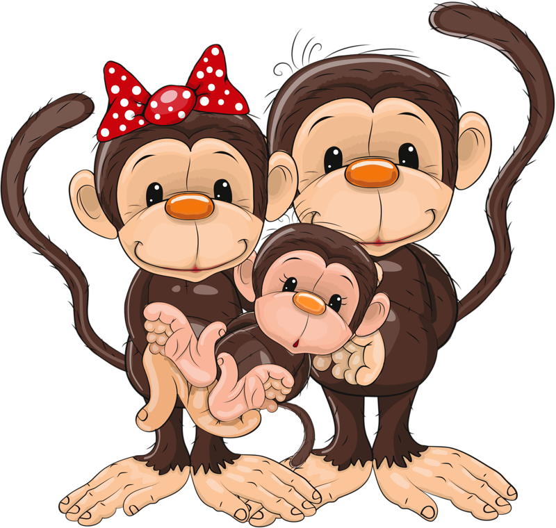 Monkey cartoon