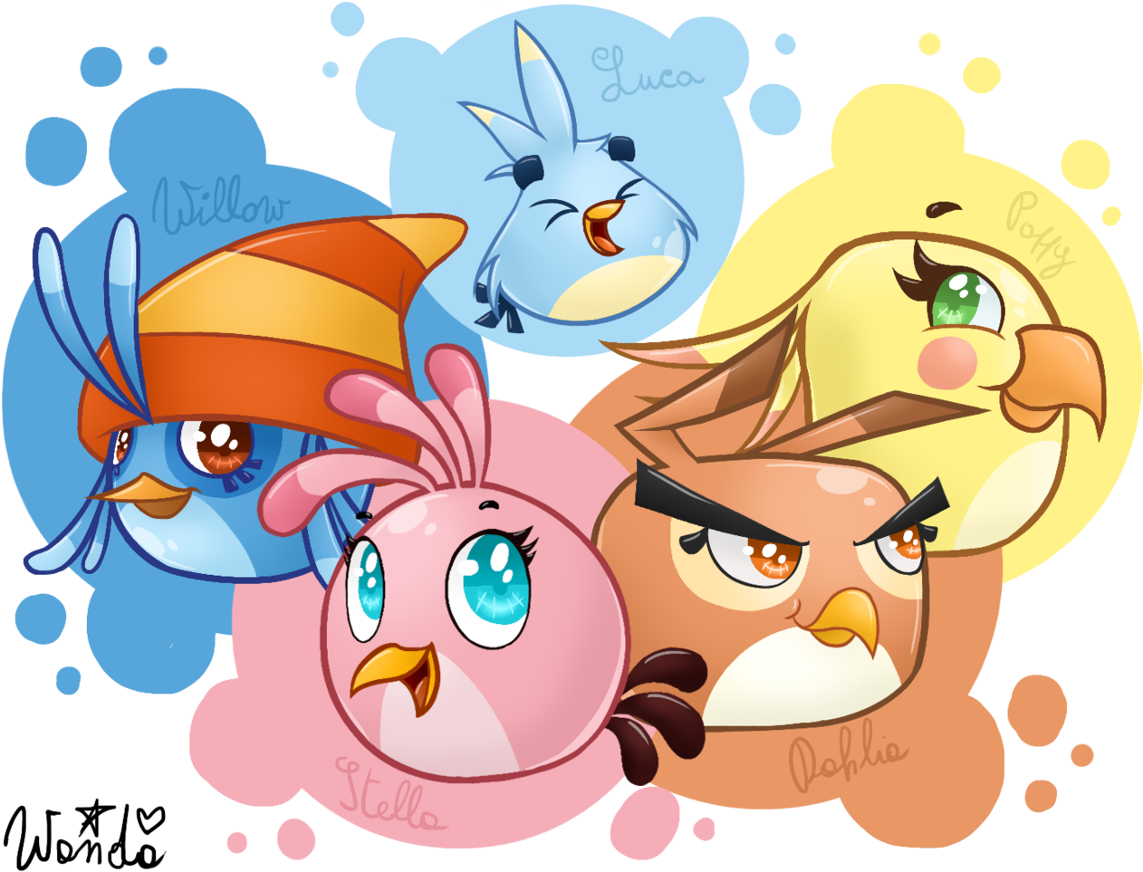 Angry birds friends картинки