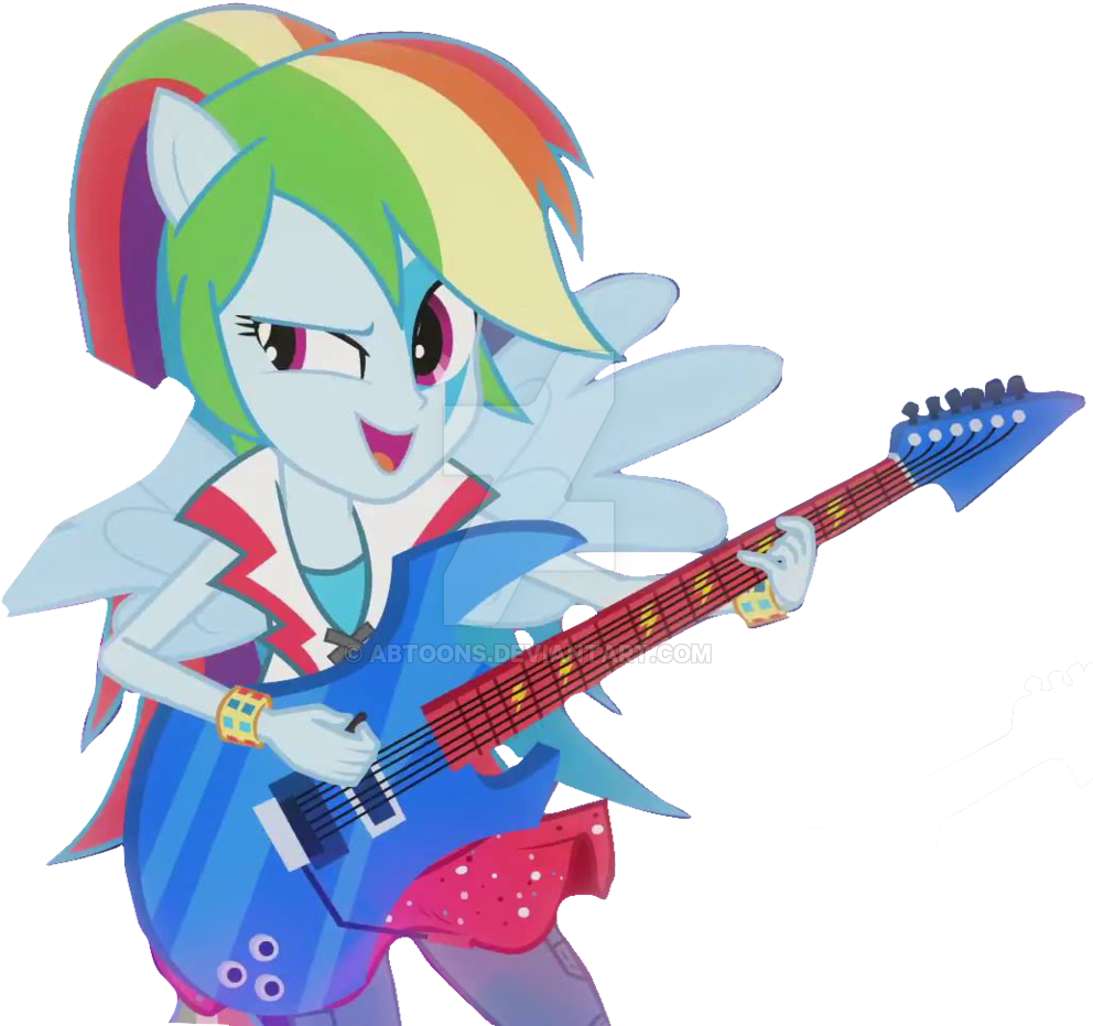 Eqg Rainbow Rocks Rainbow Dash Vector 3 By Abtoons - Rainbow Rocks ...