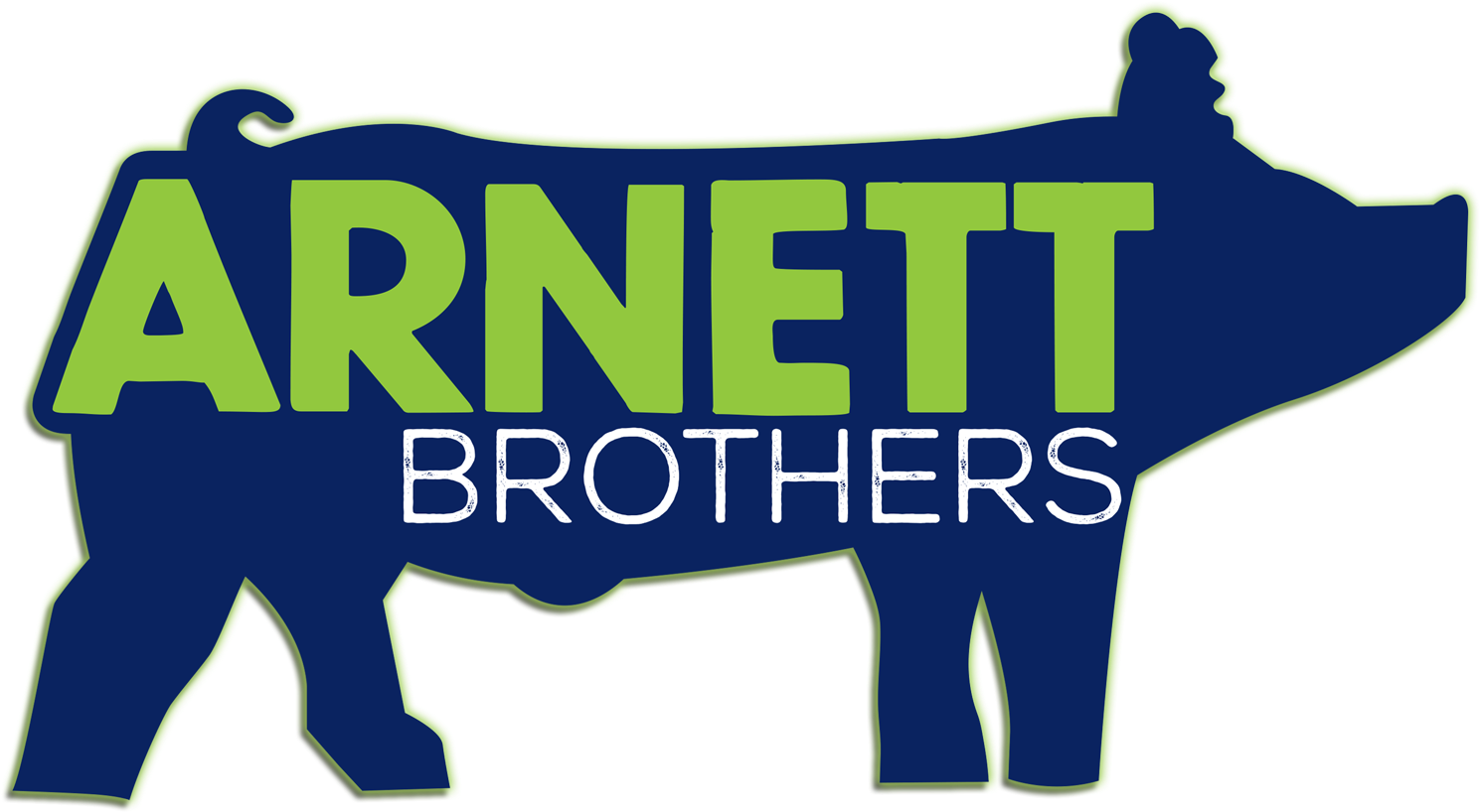 Arnett Brothers - Show Pig Logo Design - Full Size PNG Clipart Images 