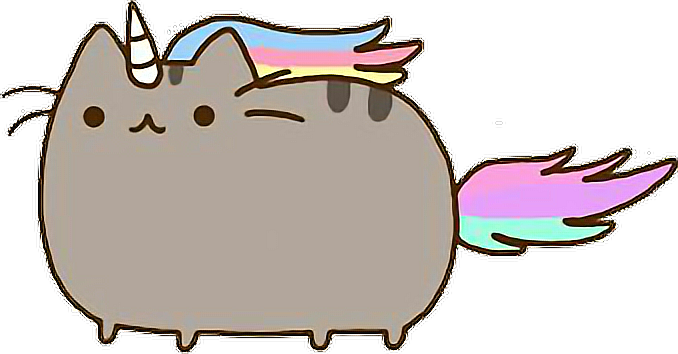 Report Abuse - Unicorn Cat - (678x354) Png Clipart Download
