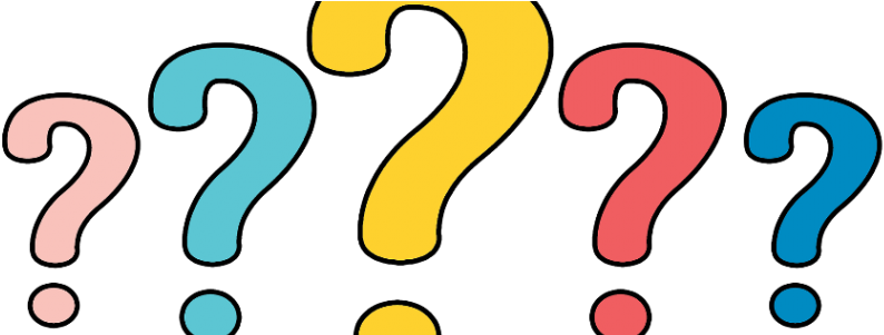 Question Mark Cartoon Transparent - (855x300) Png Clipart Download