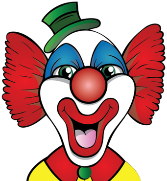 Snappy Clown - Cartoon - (400x400) Png Clipart Download