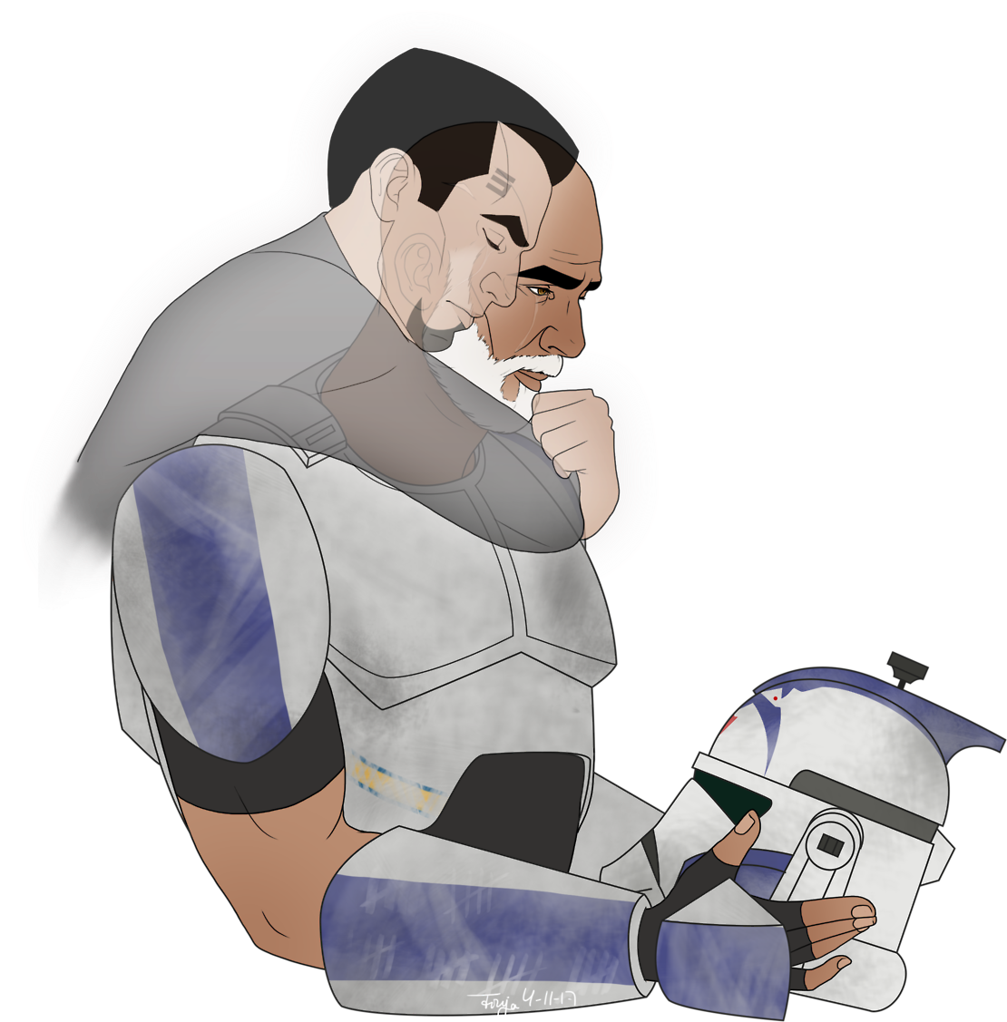 Captain Rex Arc Trooper Fives Ct 7567 Ct 27 5555 Star Cartoon 1280x1261 Png Clipart Download