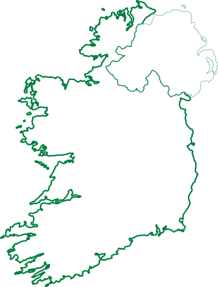 Map Of Dublin In Ireland - (450x592) Png Clipart Download