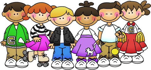 Picture Day Clipart School - 50's Kids Clipart - (507x240) Png Clipart ...