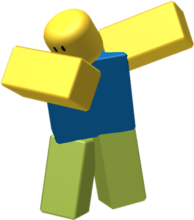 Noob Roblox Dab Emote 420x420 Png Clipart Download - emotes added to roblox