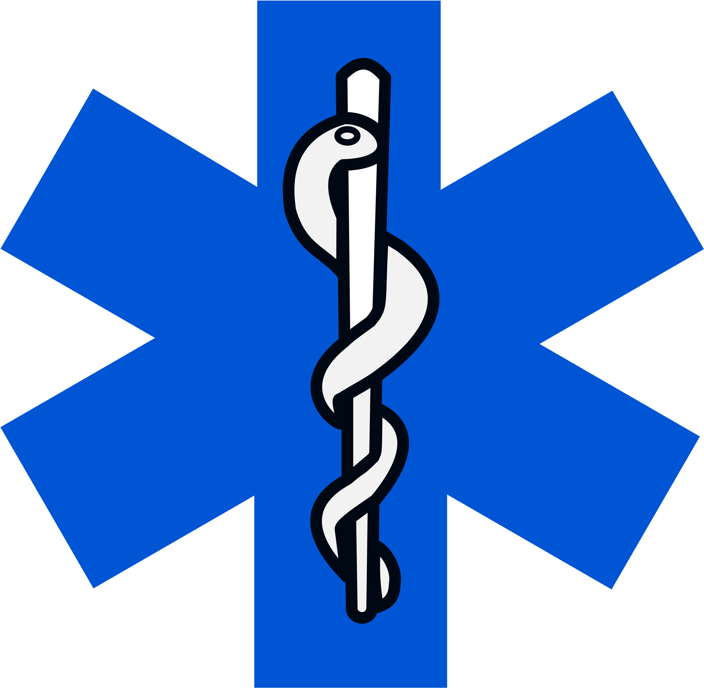 Star Of Life - Star Of Life - (2400x2329) Png Clipart Download