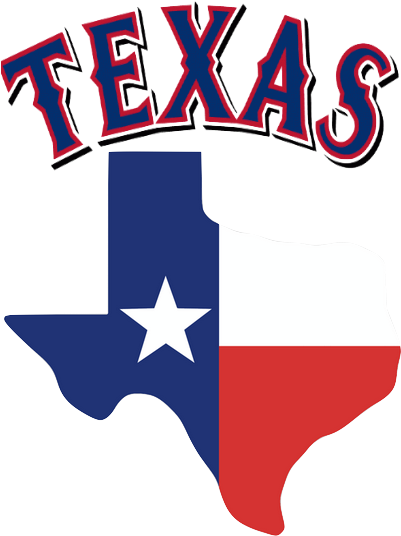 Ah Texas - Texas Flag In Texas Shape - (408x573) Png Clipart Download