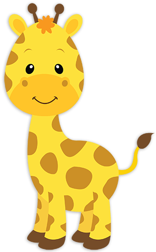 Patchwork - Girafa Safari Png - (316x500) Png Clipart Download