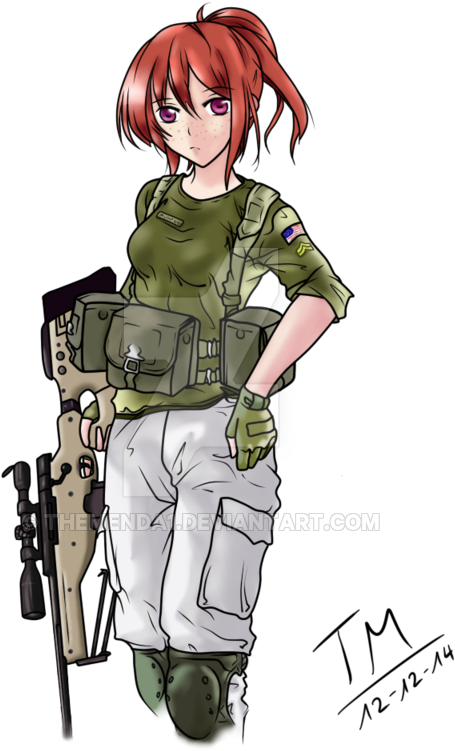 United States Army Soldier Military Uniform - Anime Army General Girl ...