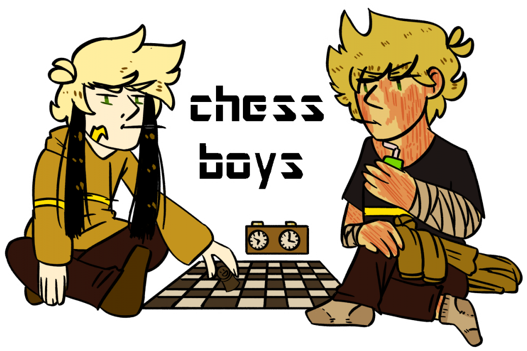 It Be The Chess Boyos - Cartoon (1333x1000)
