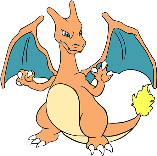 How To Draw Charizard Step - Draw Charizard - (678x600) Png Clipart ...