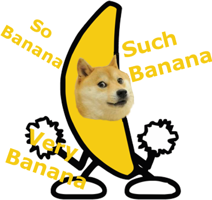 Banana Doge Roblox Peanut Butter Jelly Time 420x420 Png Clipart Download - peanut butter hair roblox