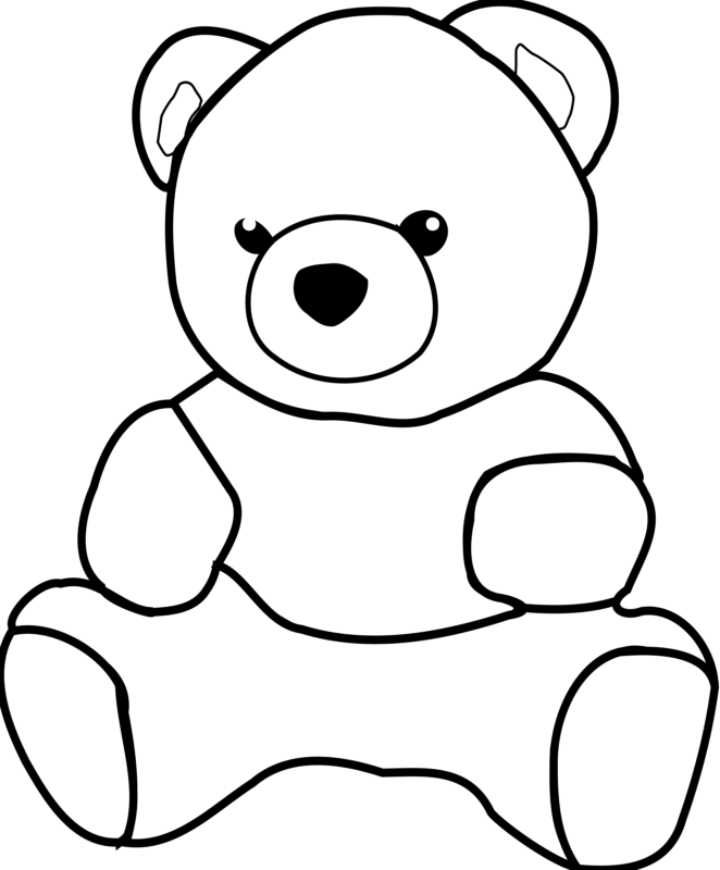 Free Teddy Bear Clipart Black And White Images - Teddy Bear Clipart ...