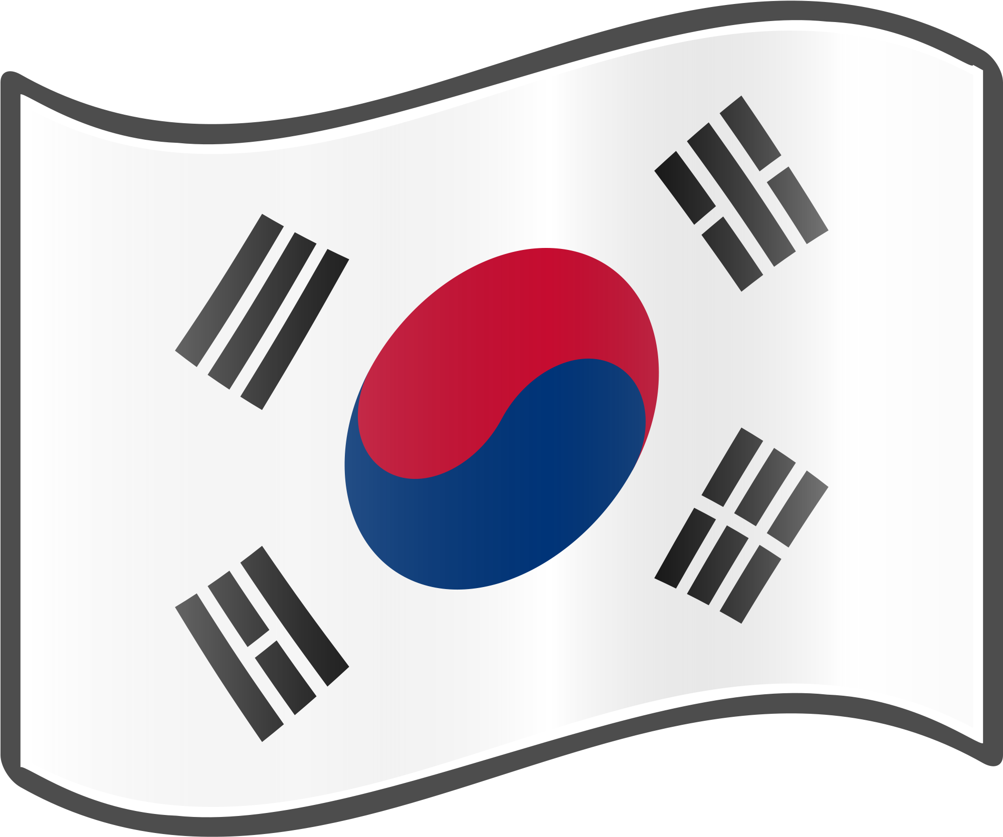 Корея флаг