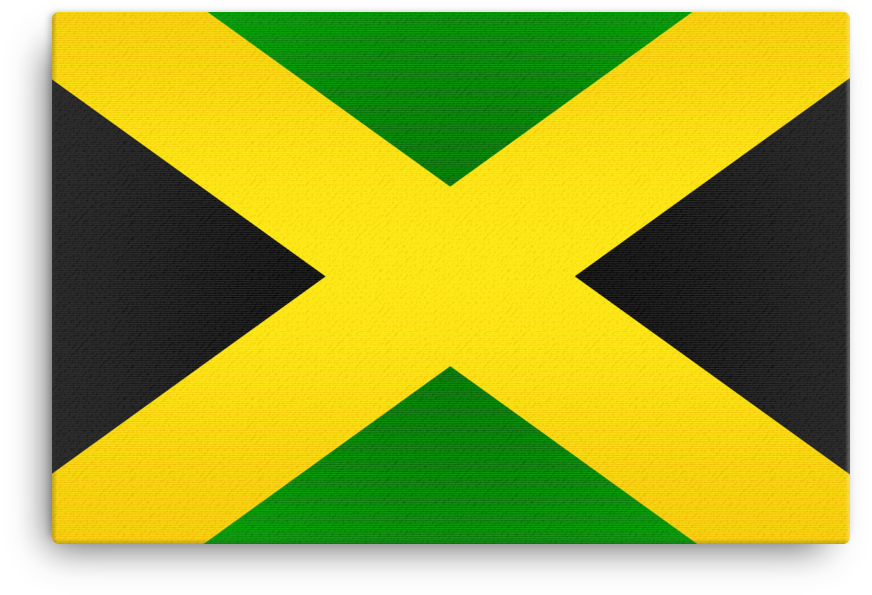 Jamaica Flag PNG Pic - PNG Mart