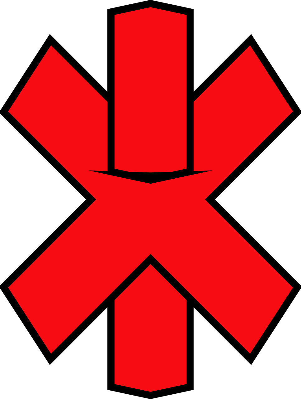 Red symbol