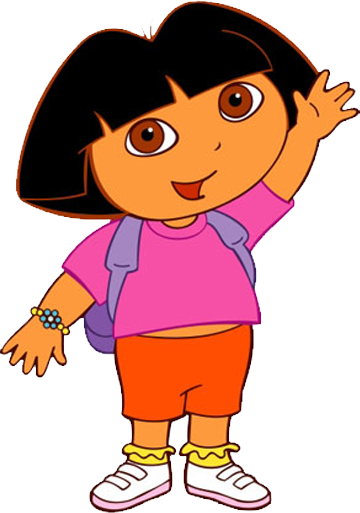 Share This Image - Dora The Explorer Vector - Full Size PNG Clipart ...