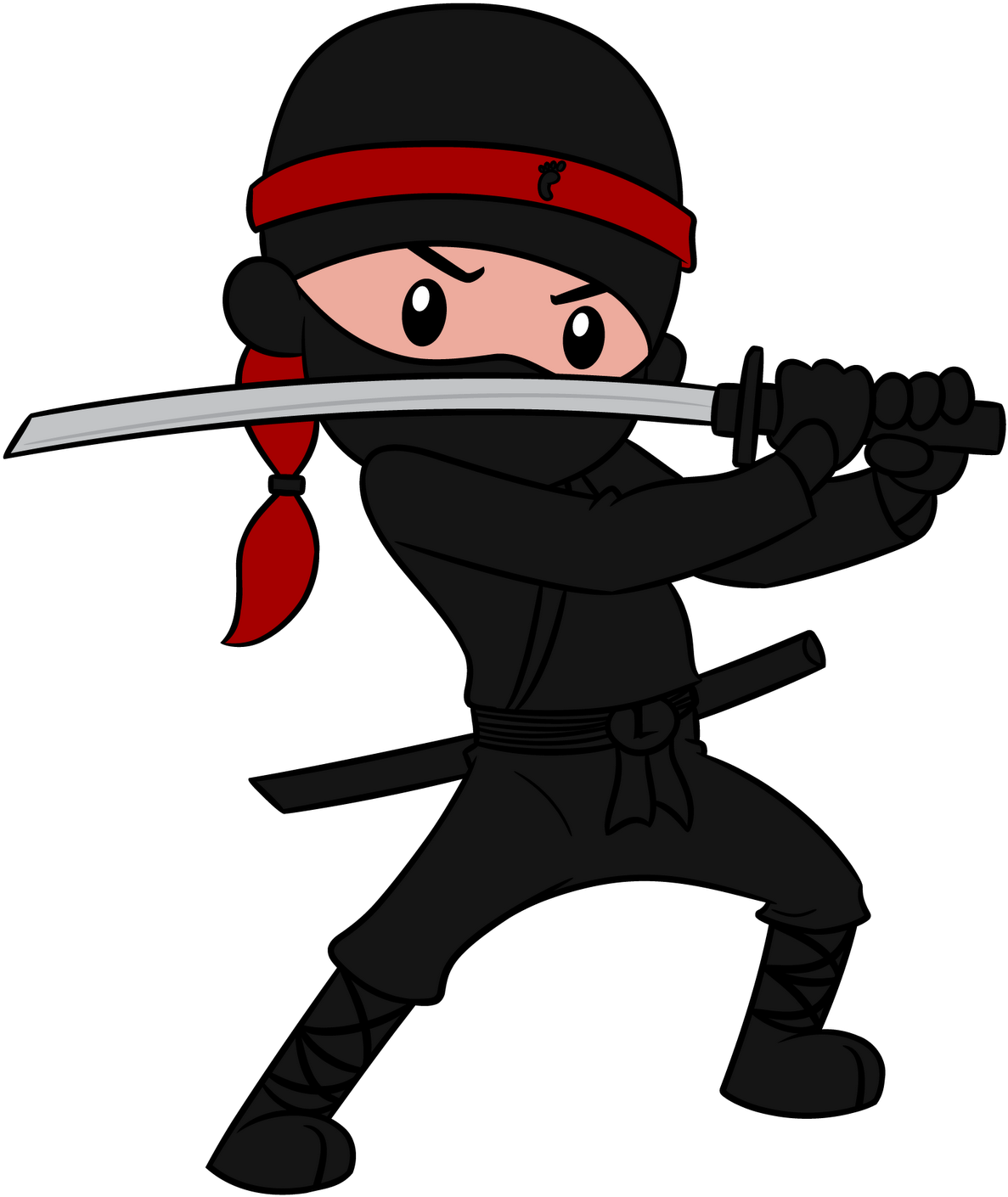 Ninja - Ninja Png - (1458x1600) Png Clipart Download