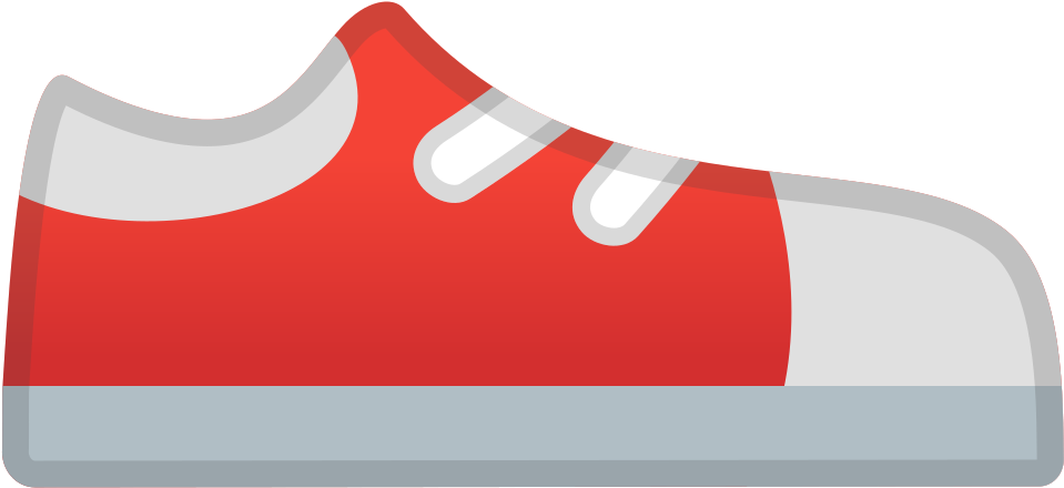 Running Shoe Icon - Emoji Tenis Png (1024x1024)