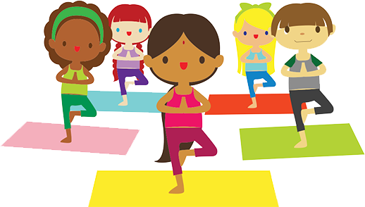 Welcome To Yoga & Mindfulness With Randi Jo - Yoga Kids Clipart - Full ...