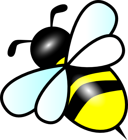 Bumble Bee Bee Clipart (540x593)