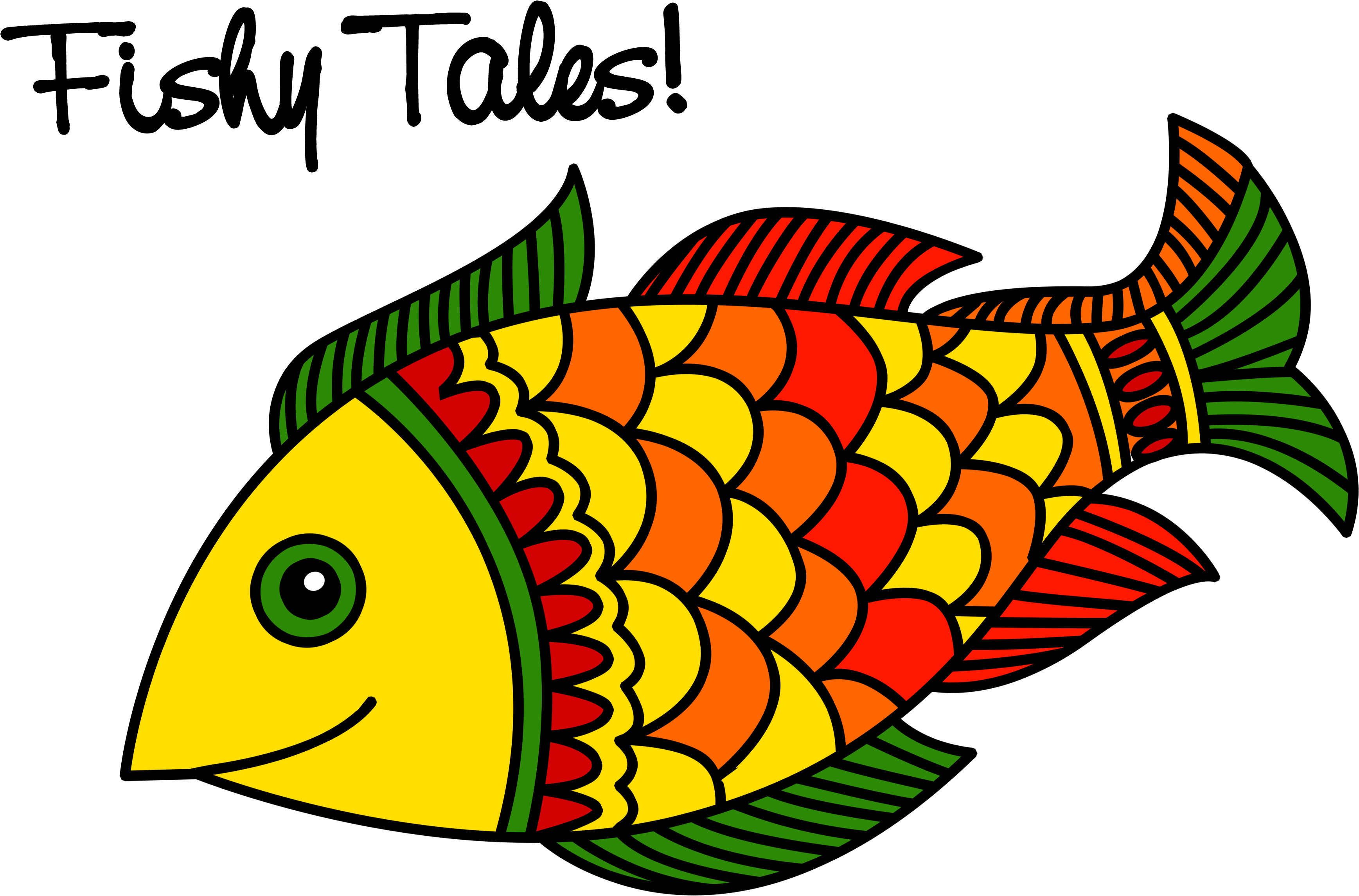 Flag Tale Fish.