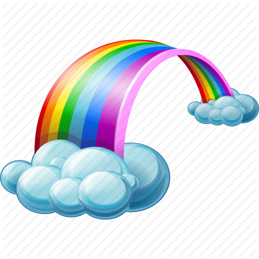 Rainbow Png Images Transparent Free Download - Transparent Background  Rainbow Clipart - (512x512) Png Clipart Download