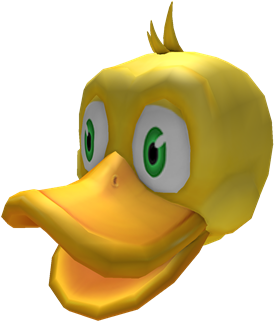 Spring Duck Head - Duck Head Roblox - (420x420) Png Clipart Download