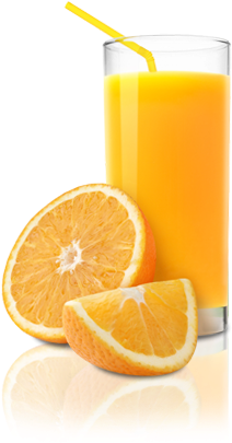 Juice Illustration Png Image - Orange Juice Transparent Background -  (260x494) Png Clipart Download