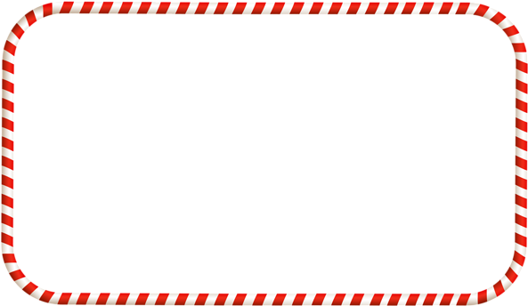 Christmas Candy Frame Transparent Png Clip Art - Border Clip Art - Full ...