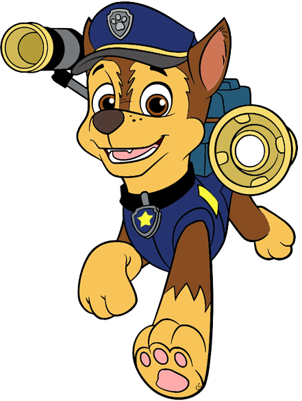 Chase Paw Patrol Cartoon 441x585 Png Clipart Download
